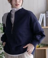 HusHusH ジップショールプルオーバー レディース