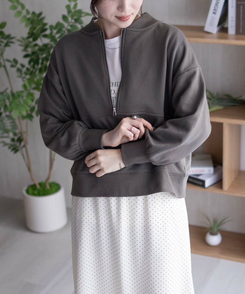 HusHusH ジップショールプルオーバー レディース商品画像-4