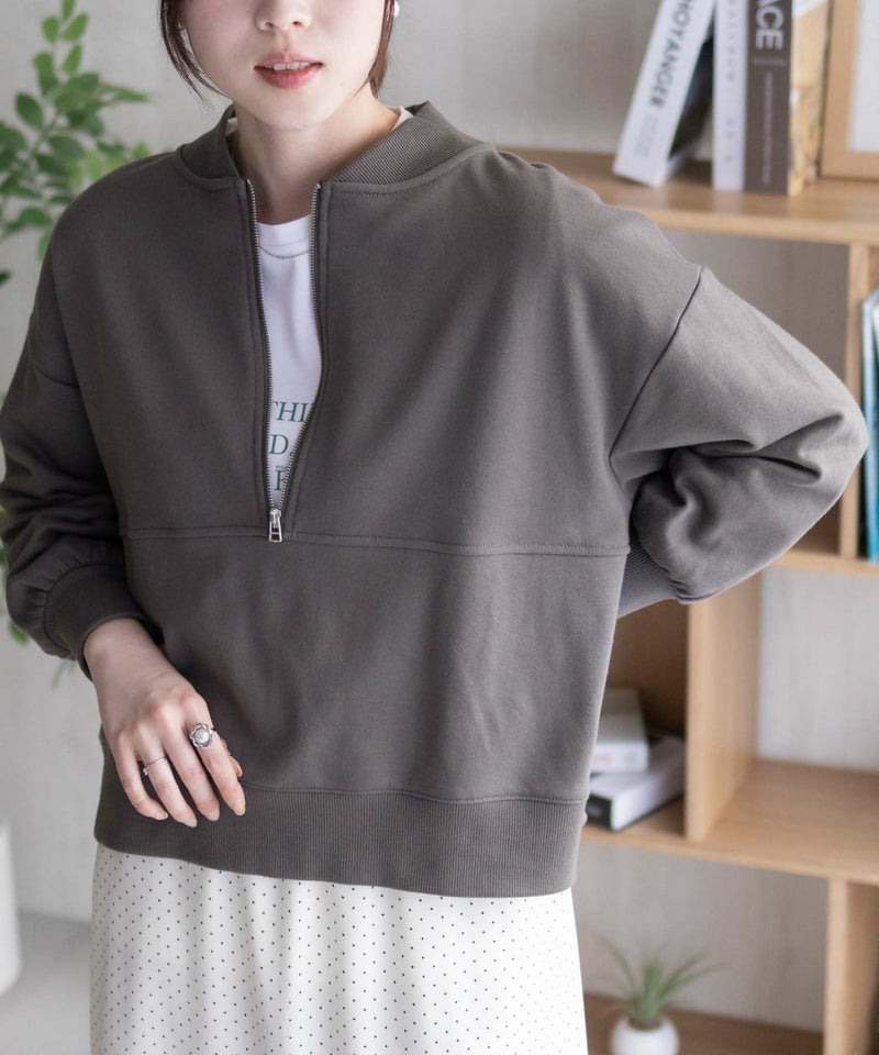 HusHusH ジップショールプルオーバー レディース商品画像-5