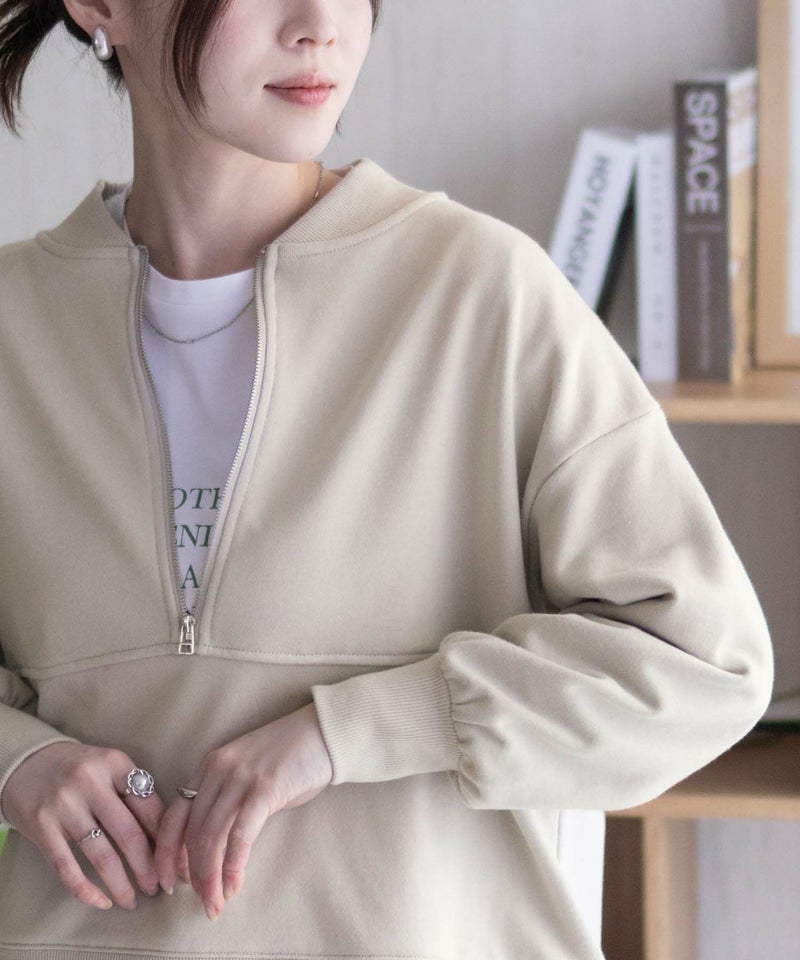 HusHusH ジップショールプルオーバー レディース商品画像-14