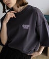 Dickies 配色ステッチ五分袖Tシャツ レディース メール便 対応商品商品サムネイル-6