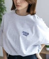 Dickies  配色ステッチ五分袖Tシャツ レディース メール便 対応商品商品サムネイル-10
