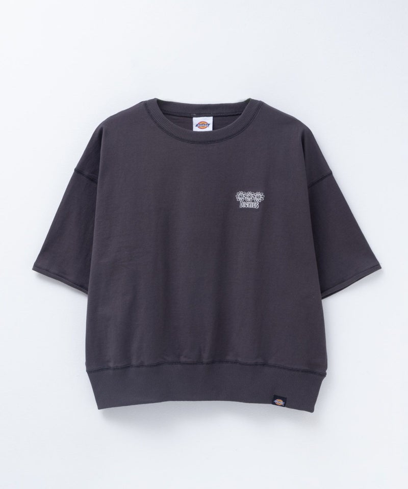 Dickies 配色ステッチ五分袖Tシャツ レディース メール便 対応商品商品画像-18