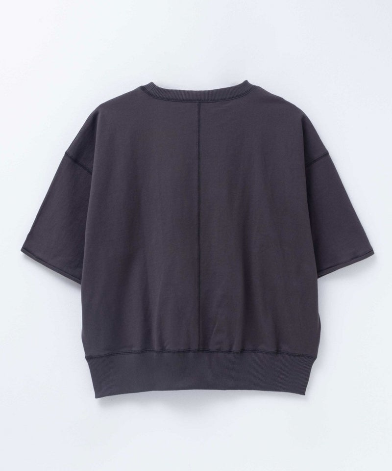 Dickies 配色ステッチ五分袖Tシャツ レディース メール便 対応商品商品画像-19