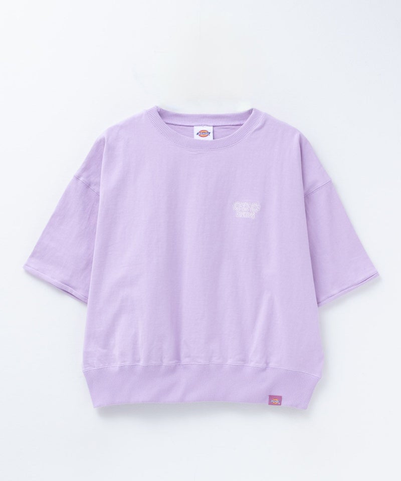 Dickies 配色ステッチ五分袖Tシャツ レディース メール便 対応商品商品画像-22