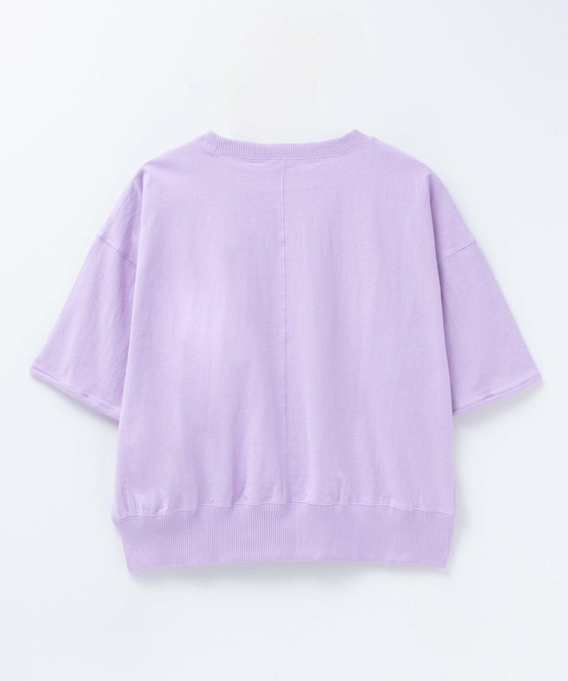 Dickies 配色ステッチ五分袖Tシャツ レディース メール便 対応商品商品画像-23