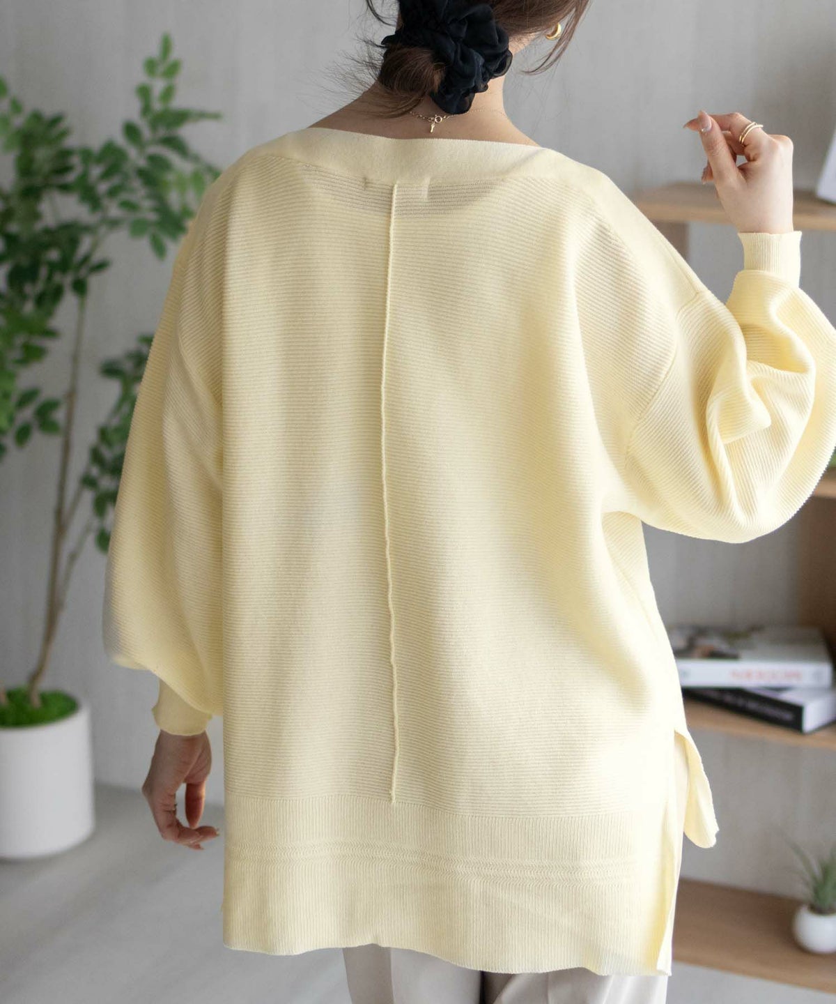 HusHusH 袖ボリュームプルオーバー レディース