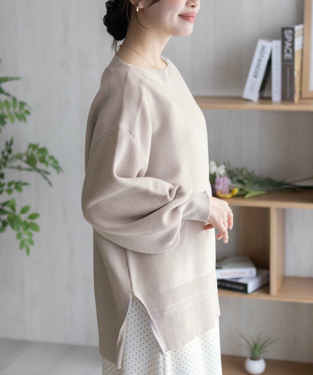 HusHusH 袖ボリュームプルオーバー レディース