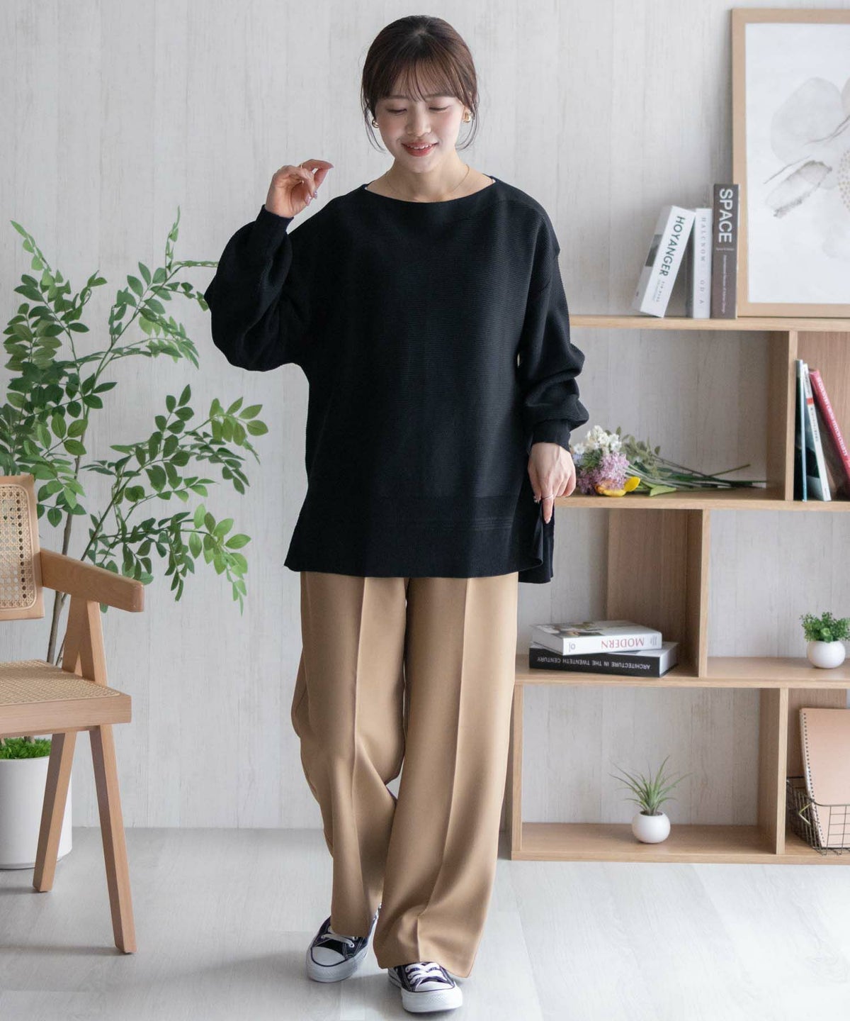 HusHusH 袖ボリュームプルオーバー レディース