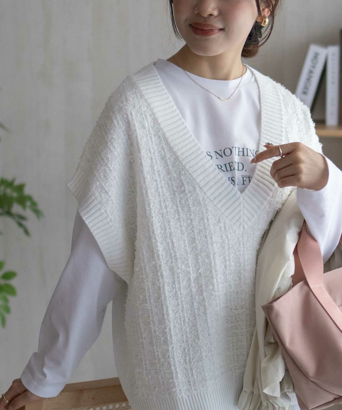 HusHusH ニットベスト レディース