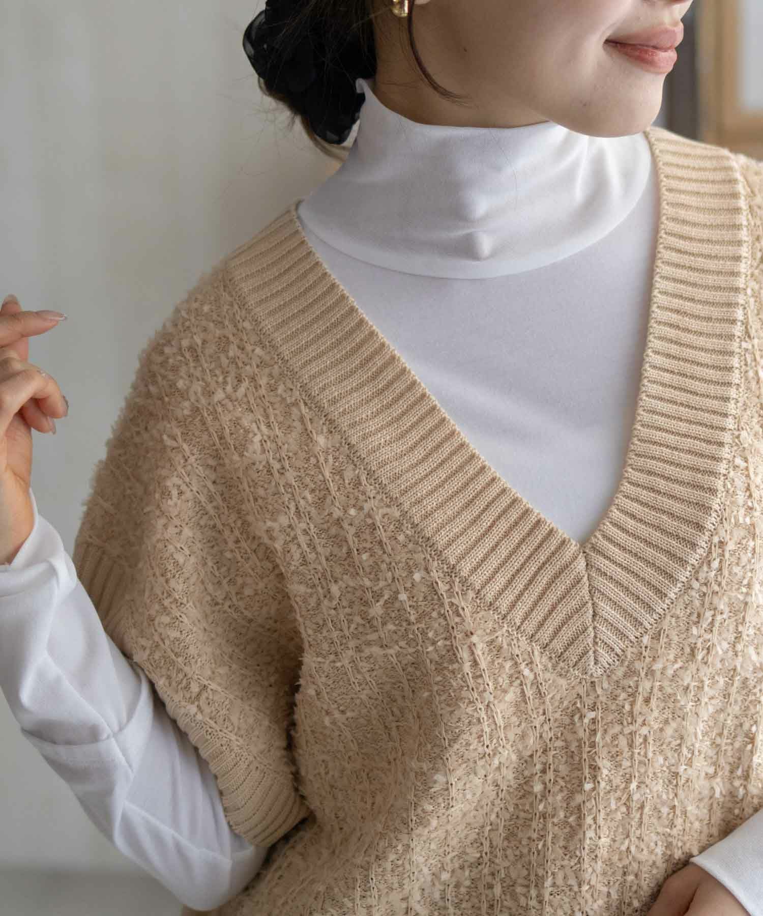 HusHusH ニットベスト レディース