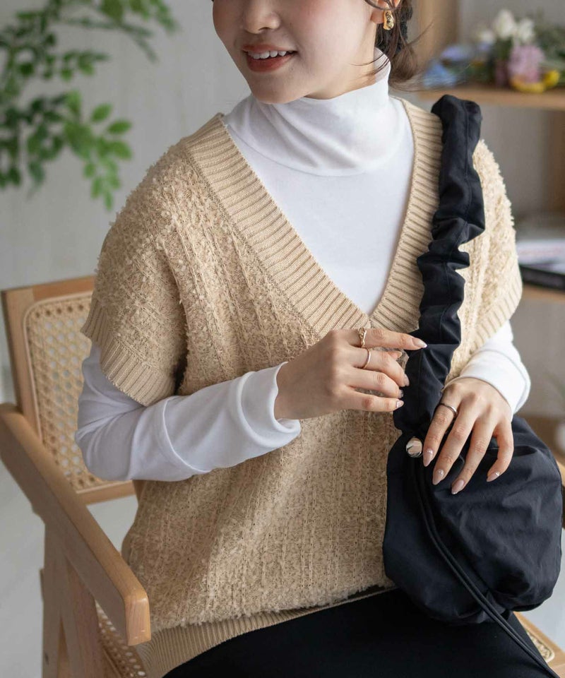 HusHusH ニットベスト レディース商品画像-5