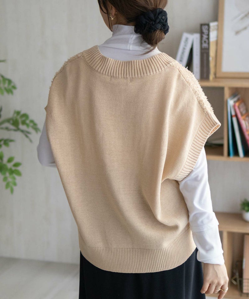 HusHusH ニットベスト レディース商品画像-7