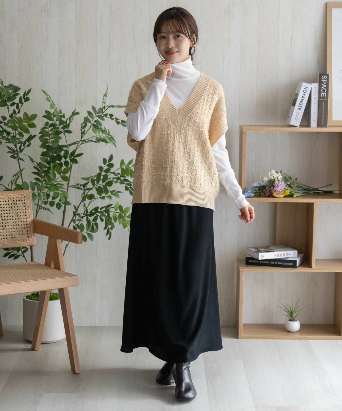 HusHusH ニットベスト レディース