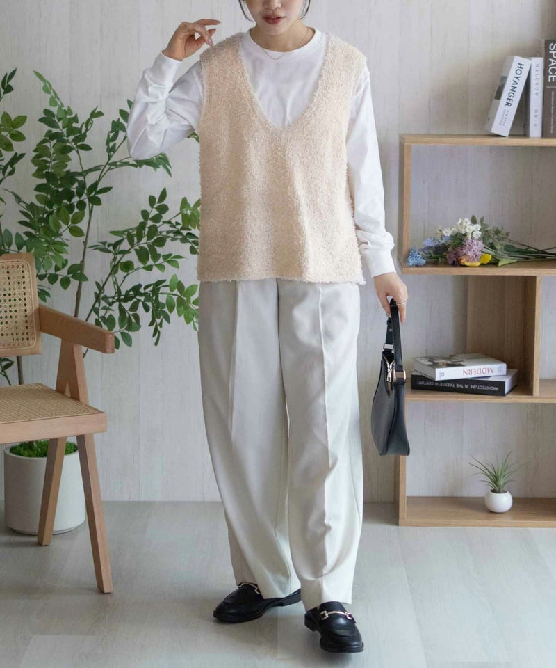 nAvy  時短 テープニットアンサンブル レディース商品画像-10