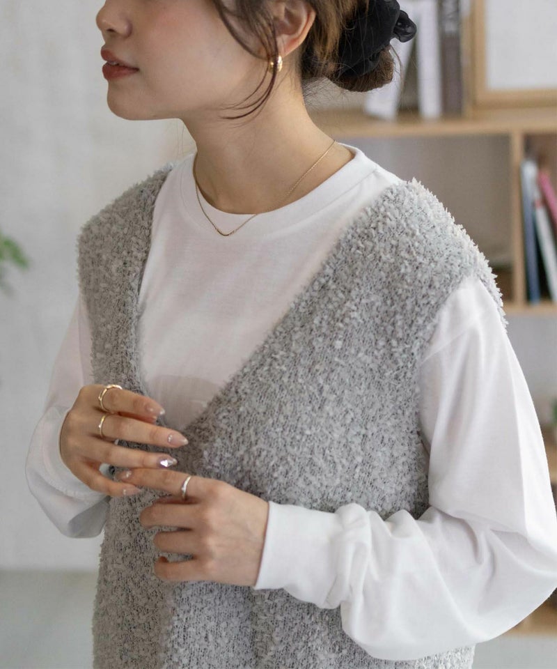 nAvy  時短 テープニットアンサンブル レディース商品画像-12