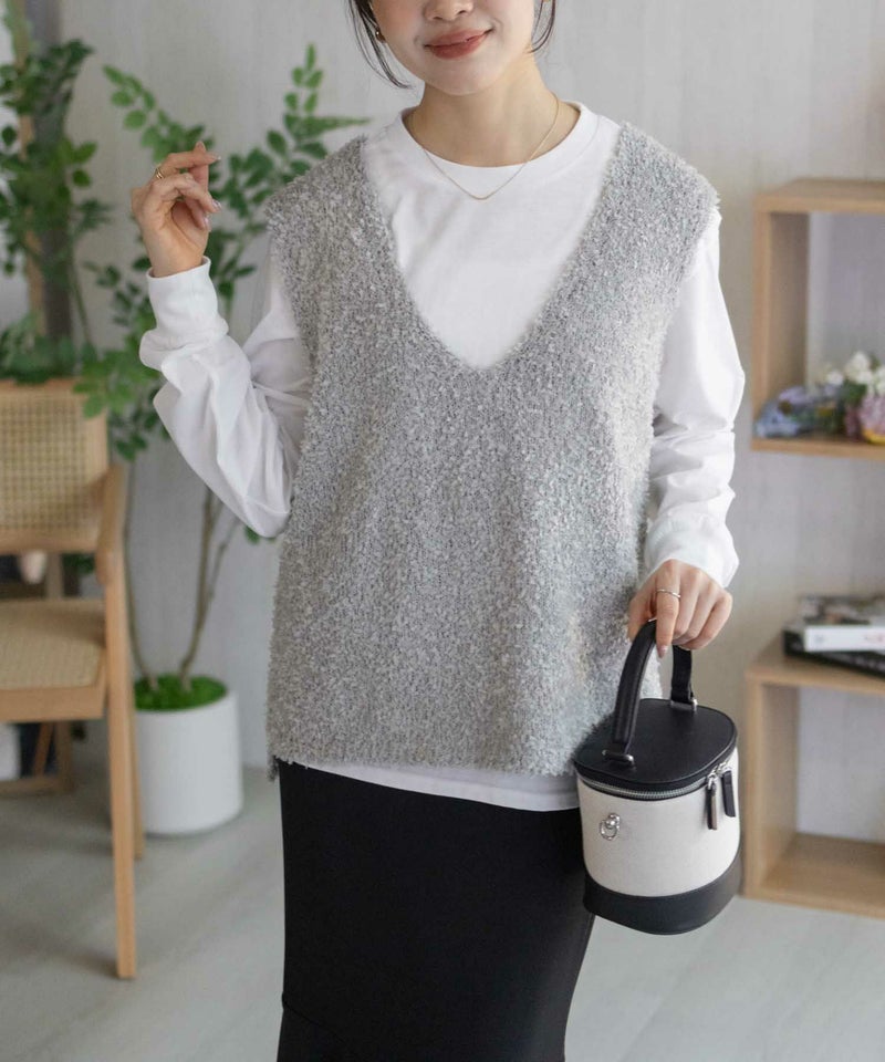 nAvy 時短 テープニットアンサンブル レディース商品画像-15