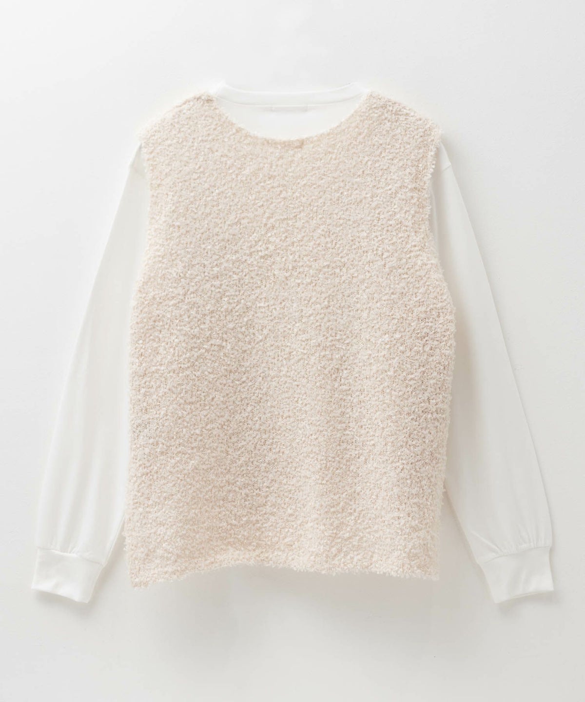 nAvy 時短 テープニットアンサンブル レディース