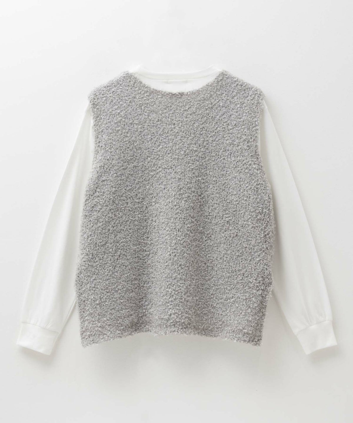 nAvy 時短 テープニットアンサンブル レディース