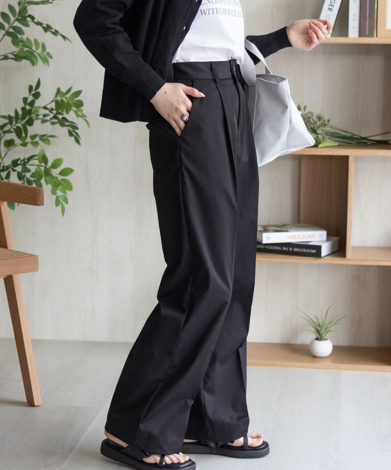 HusHusH ワイドスラックス レディース商品画像-3