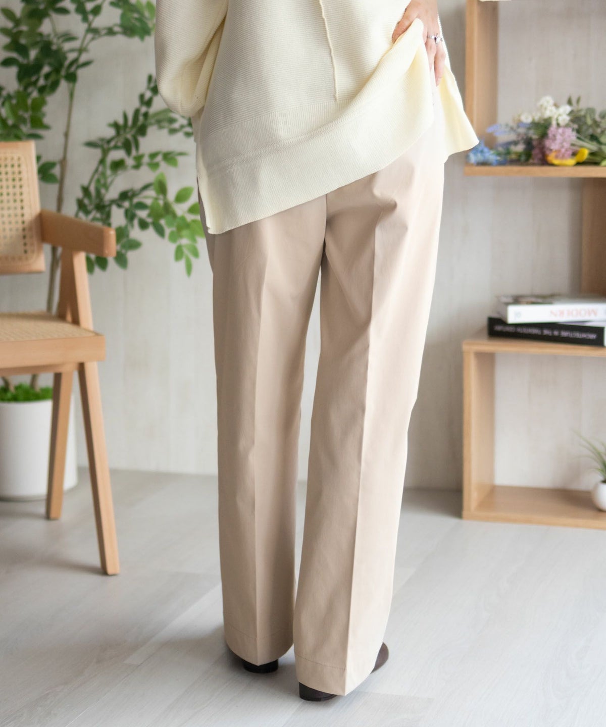 HusHusH ワイドスラックス レディース