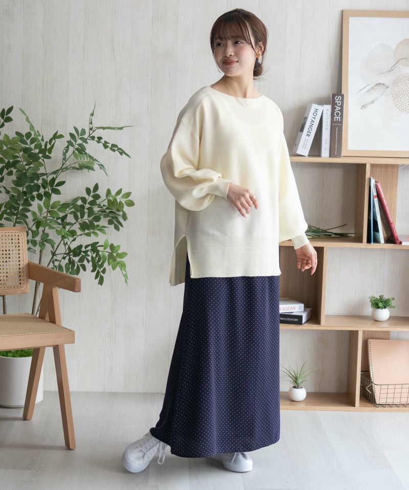 HusHusH  ドット柄フレアスカート レディース商品画像-26
