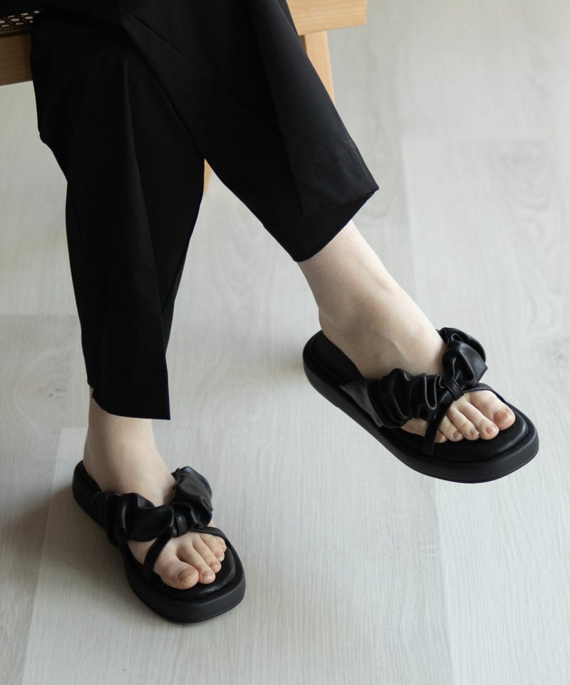 HusHusH クシュクシュサンダル レディース商品画像-5