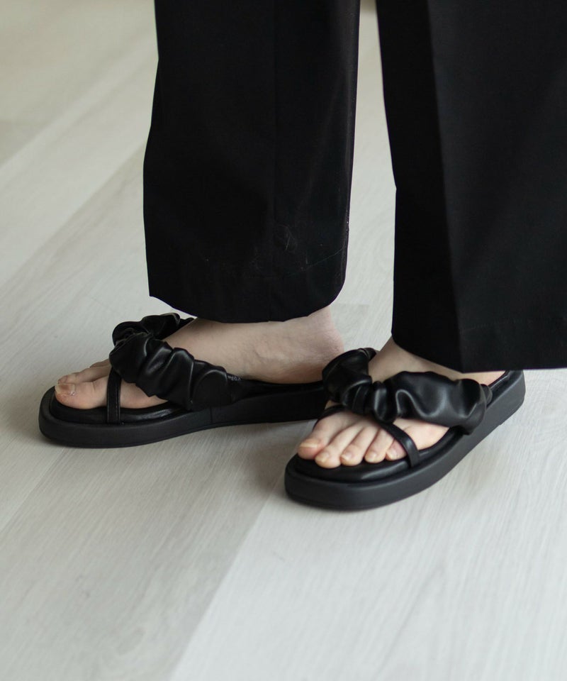 HusHusH  クシュクシュサンダル レディース商品画像-6