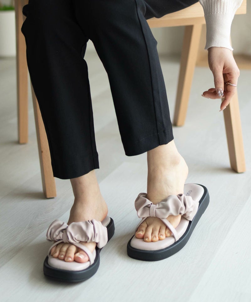 HusHusH クシュクシュサンダル レディース商品画像-7