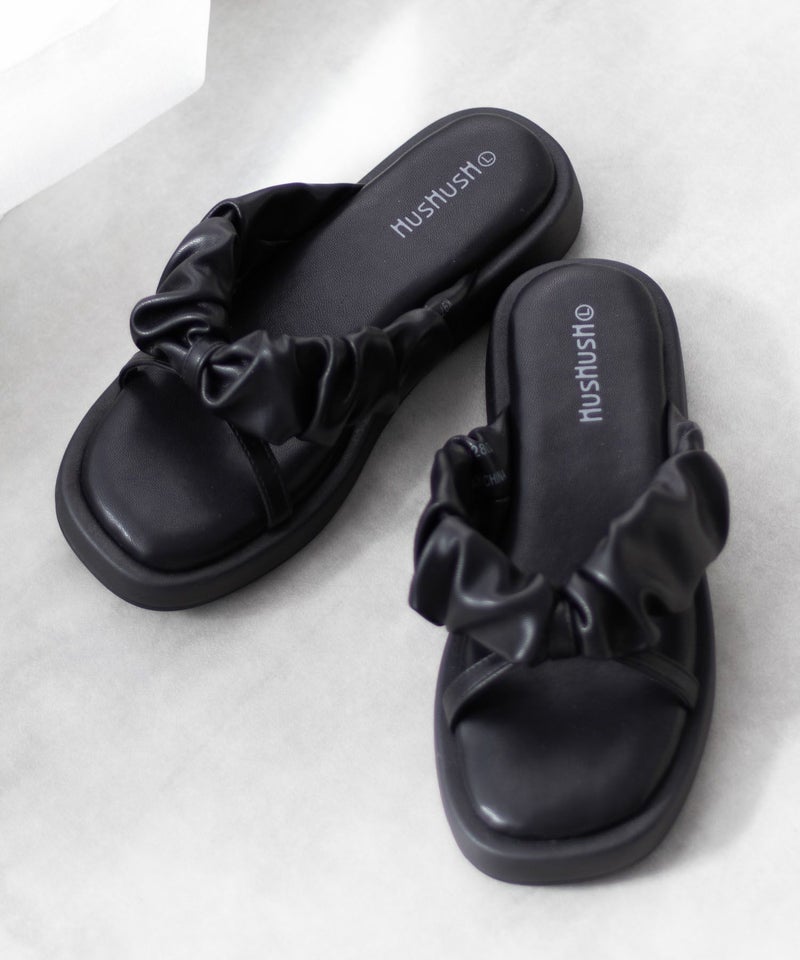 HusHusH  クシュクシュサンダル レディース商品画像-11