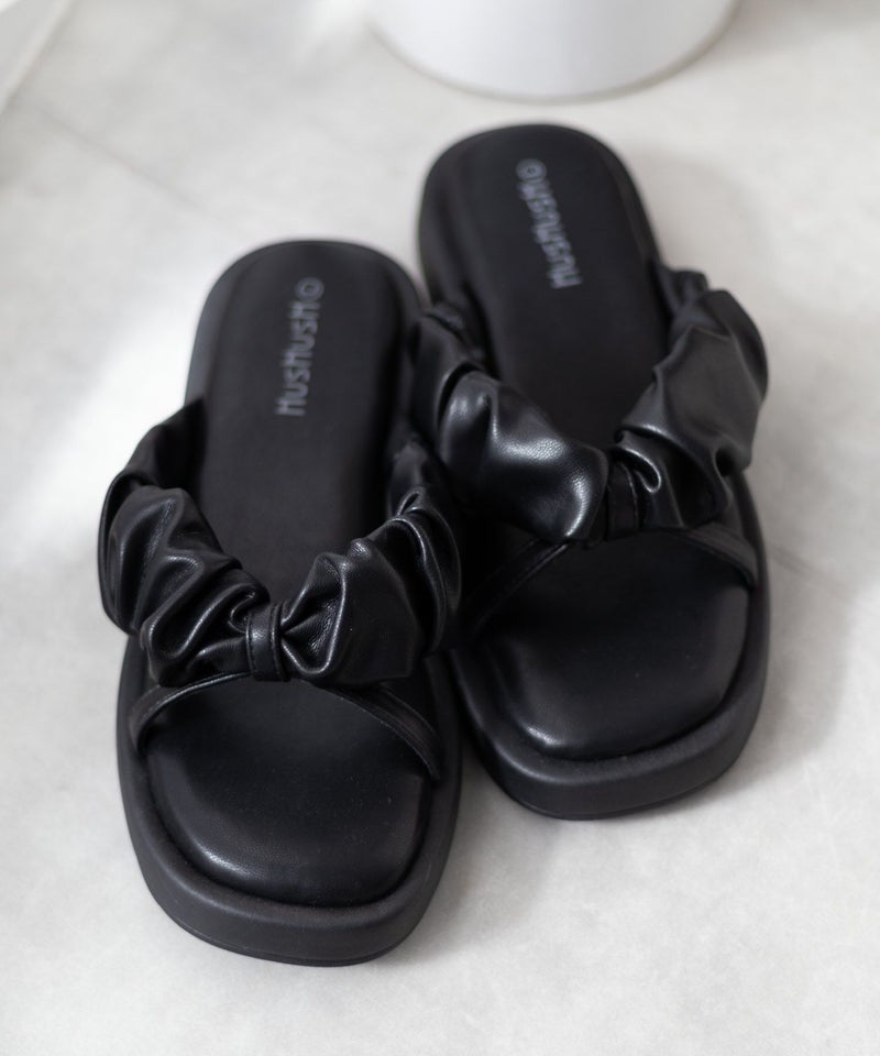 HusHusH  クシュクシュサンダル レディース商品画像-12