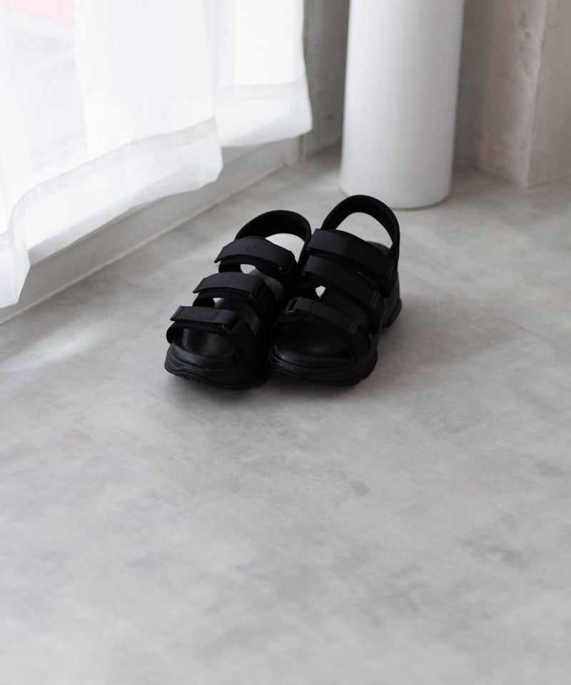 HusHusH  テープ使いスポーツサンダル レディース商品画像-12