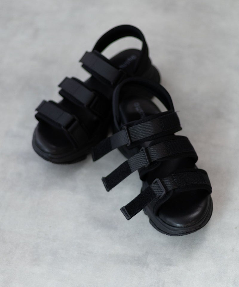 HusHusH  テープ使いスポーツサンダル レディース商品画像-18