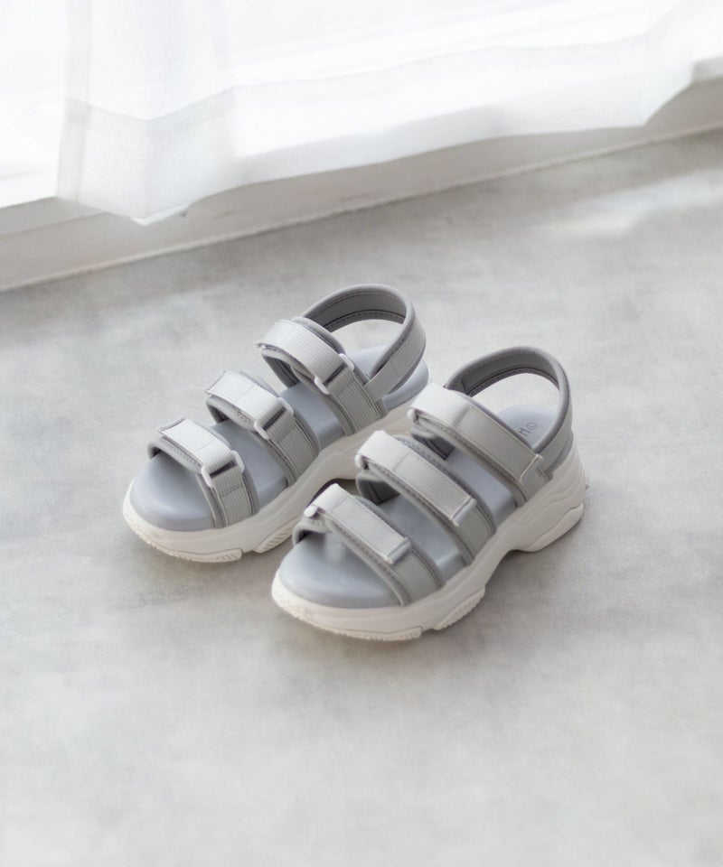 HusHusH  テープ使いスポーツサンダル レディース商品画像-20