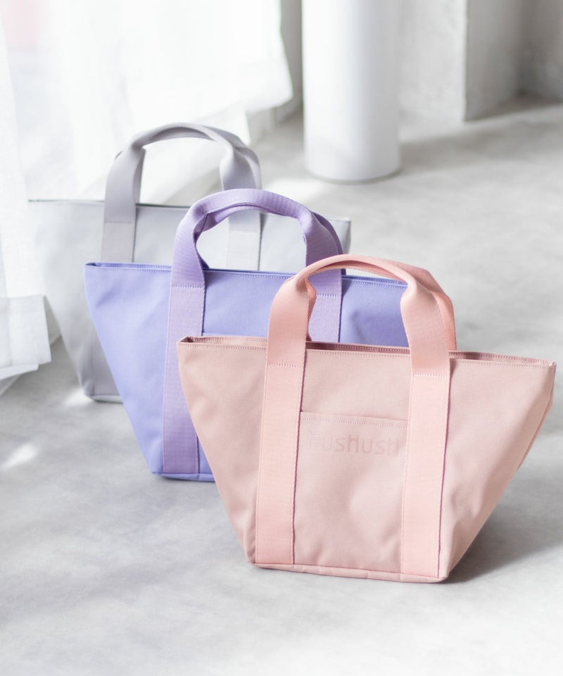 HusHusH  ロゴ入り手提げトートバッグ商品画像-17