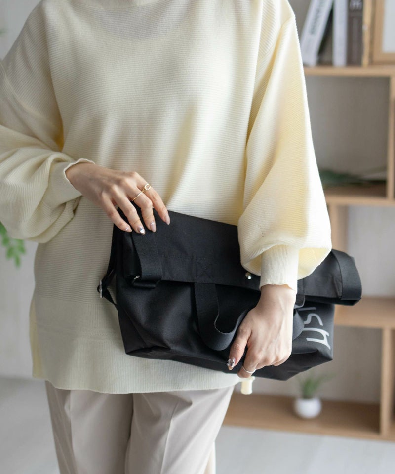 HusHusH  ロゴ入りトートバッグ商品画像-7