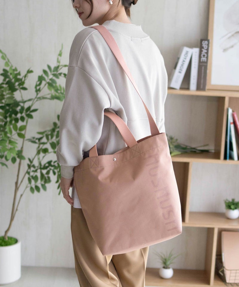 HusHusH ロゴ入りトートバッグ商品画像-16