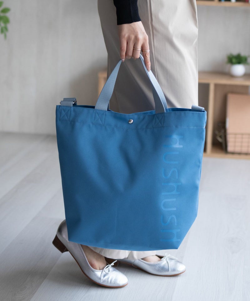 HusHusH ロゴ入りトートバッグ商品画像-18