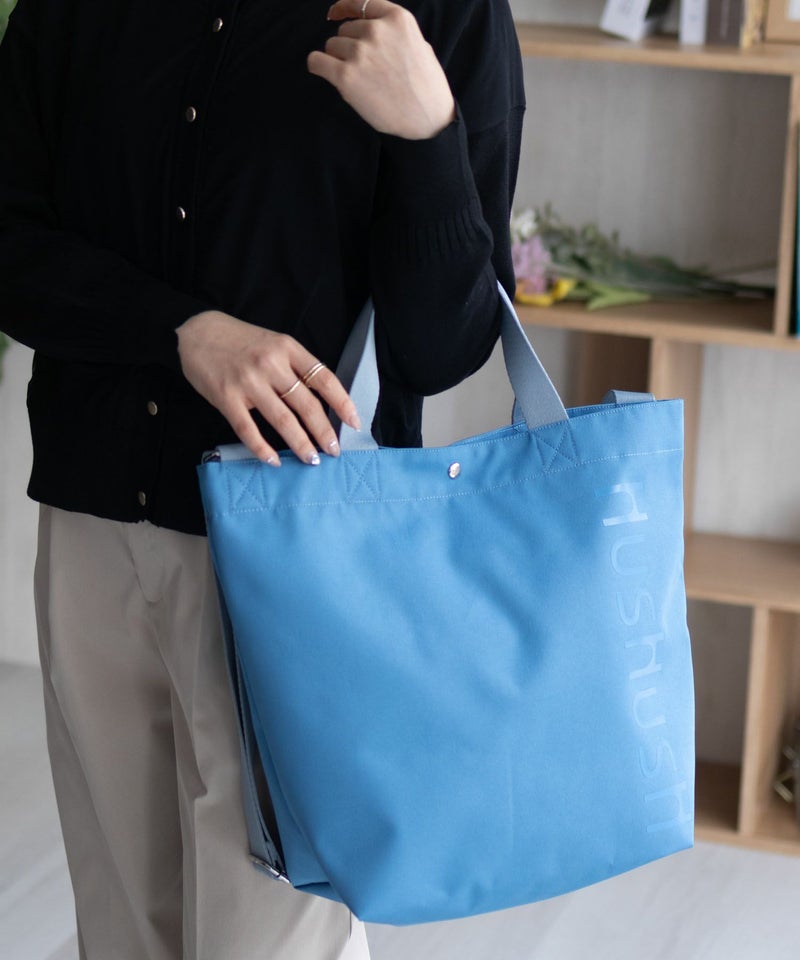 HusHusH  ロゴ入りトートバッグ商品画像-20