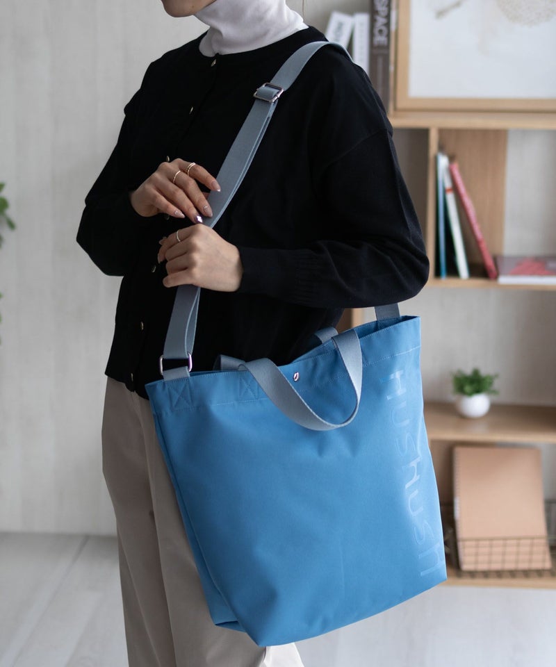 HusHusH  ロゴ入りトートバッグ商品画像-21