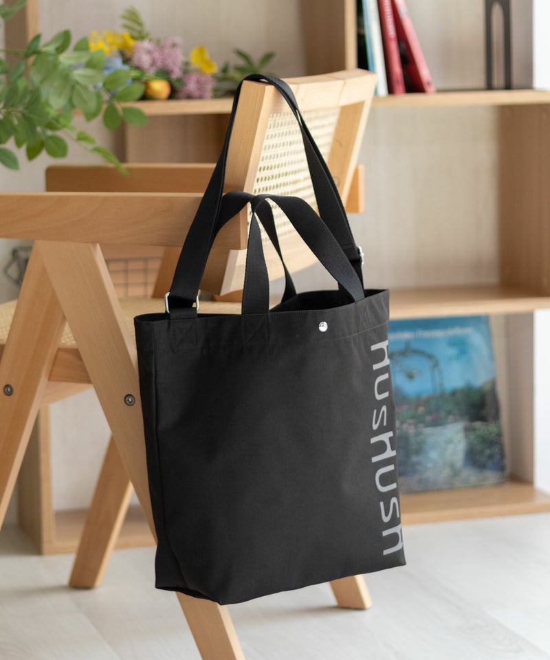 HusHusH ロゴ入りトートバッグ商品画像-28