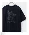 Tom and Jerry 合皮ワッペン半袖Tシャツ メンズ メール便 対応商品商品サムネイル-1