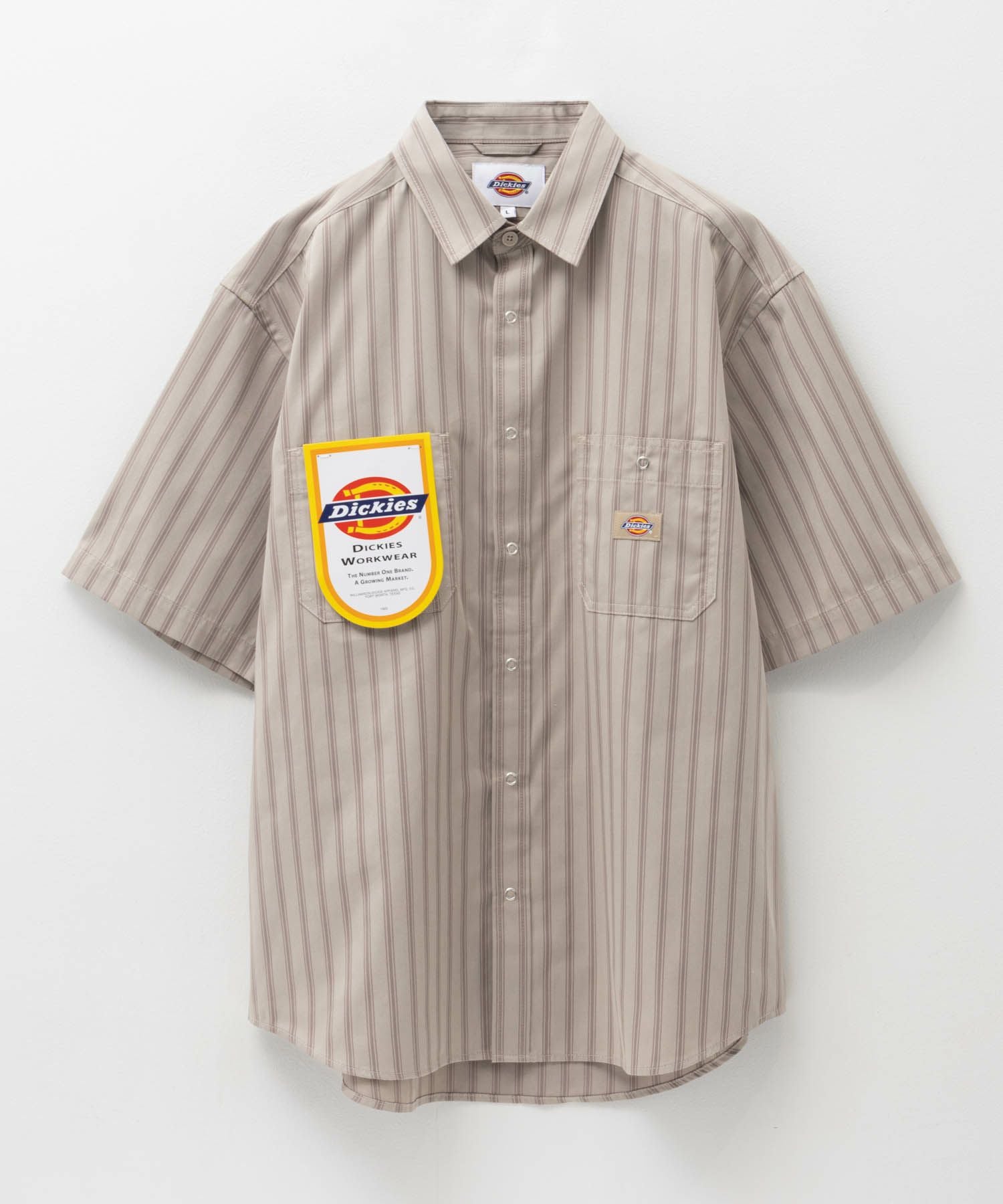 Dickies リングドットシャツ メンズ