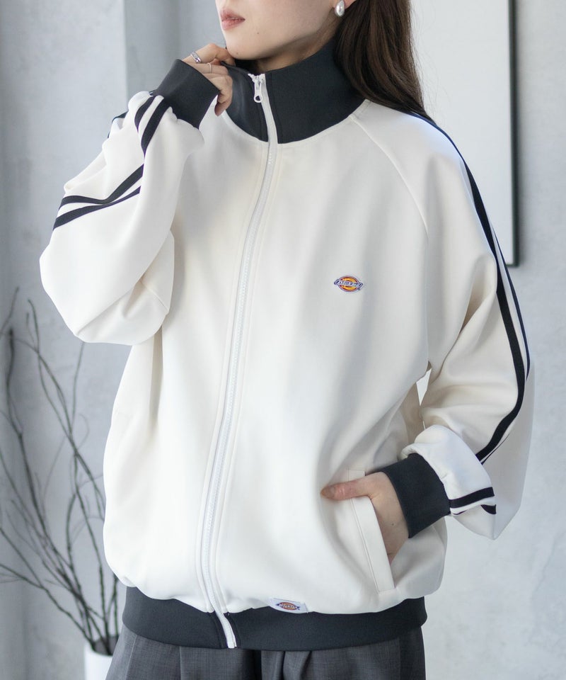 Dickies ポンチ素材 トラックジャケット メンズ商品画像-12