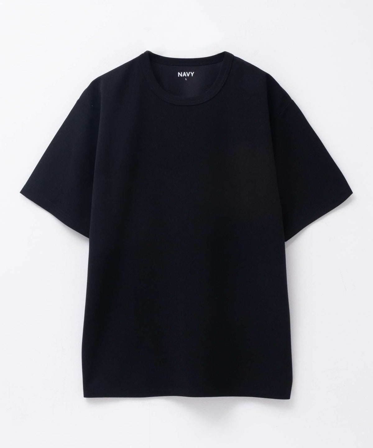 NAVY ジョーゼットクルーTシャツ メンズ