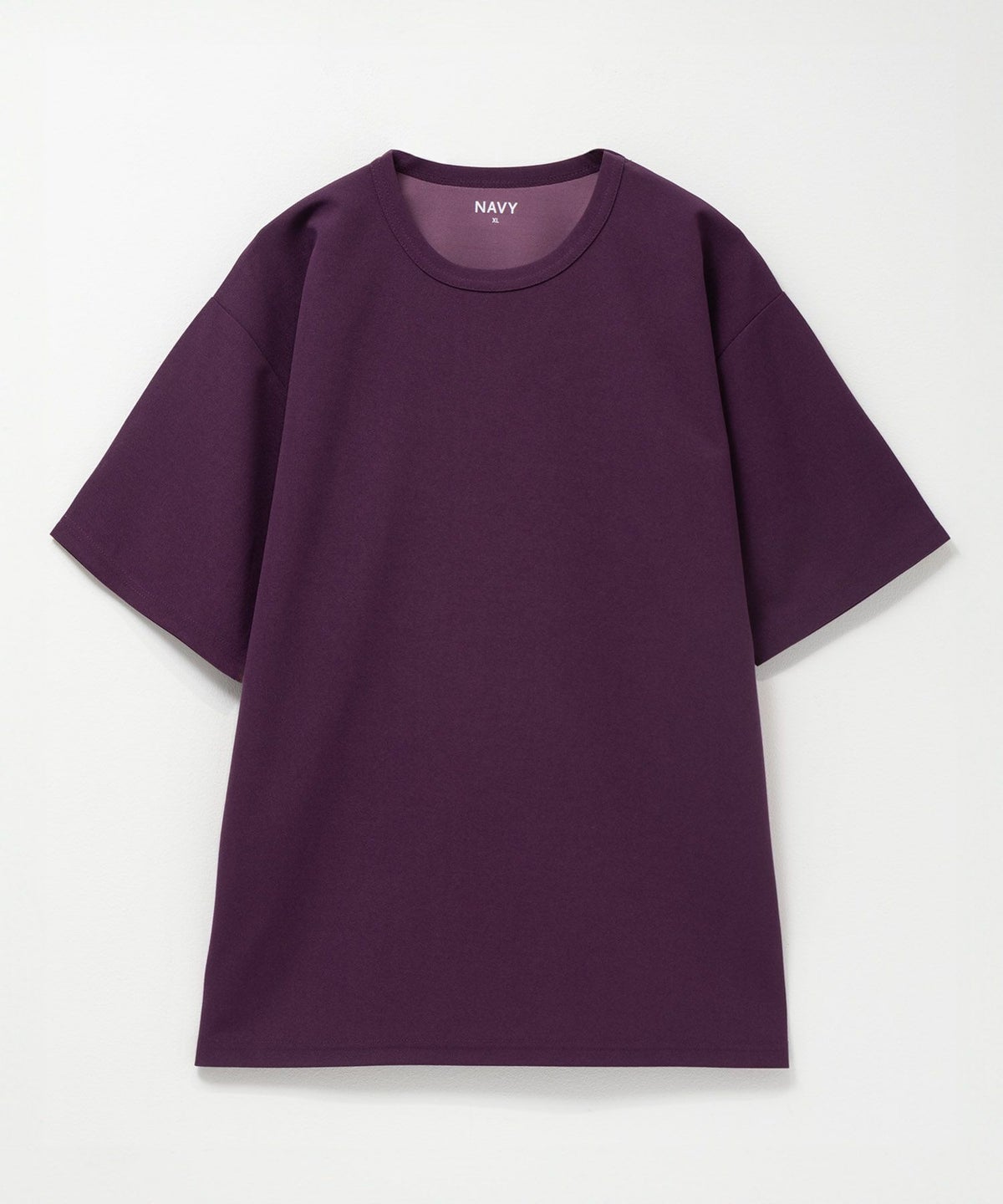 NAVY ジョーゼットクルーTシャツ メンズ