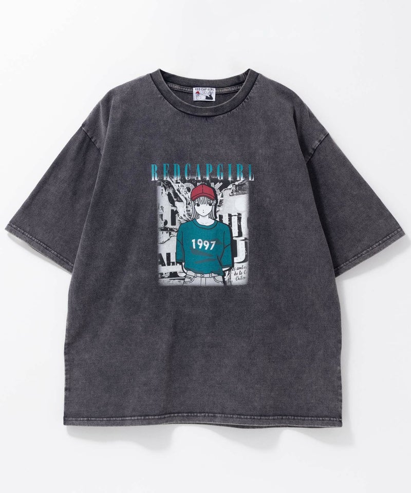 RED CAP GIRL 天竺バックプリントTシャツ メンズ メール便 対応商品商品画像-2