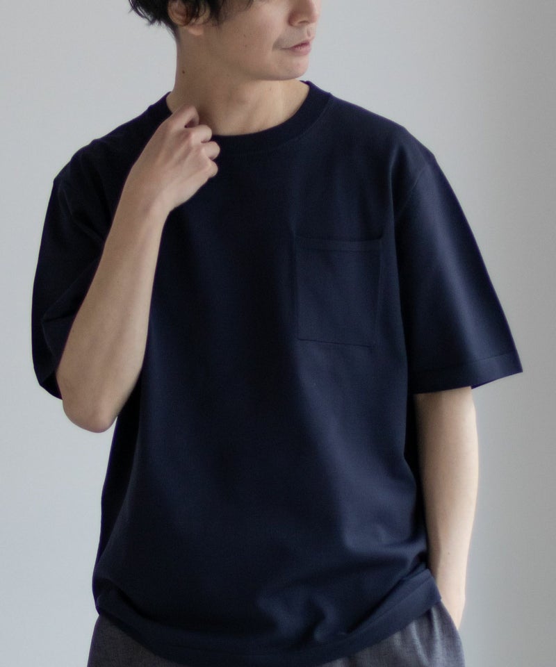 NAVY 14GニットTシャツ メンズ メール便 対応商品商品画像-20