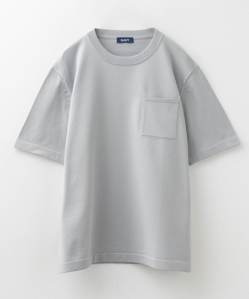 NAVY 14GニットTシャツ メンズ メール便 対応商品商品画像-29