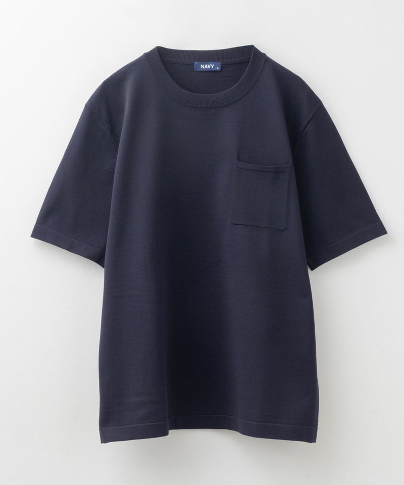 NAVY 14GニットTシャツ メンズ メール便 対応商品商品画像-33
